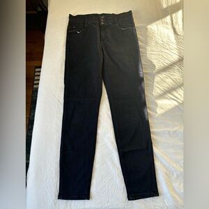 Ann Taylor High Rise Skinny Dark Rinse Size 14T